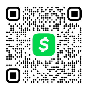 Cash App payment QR code